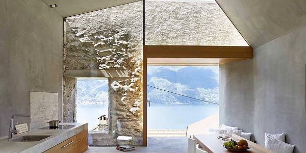 Kamenný dům ve Švýcarsku